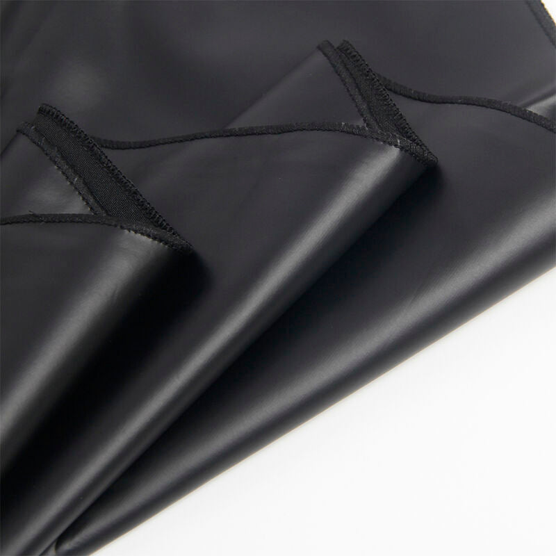 Abito Lingerie in Ecopelle Subblime — Spalline, Nero L/XL