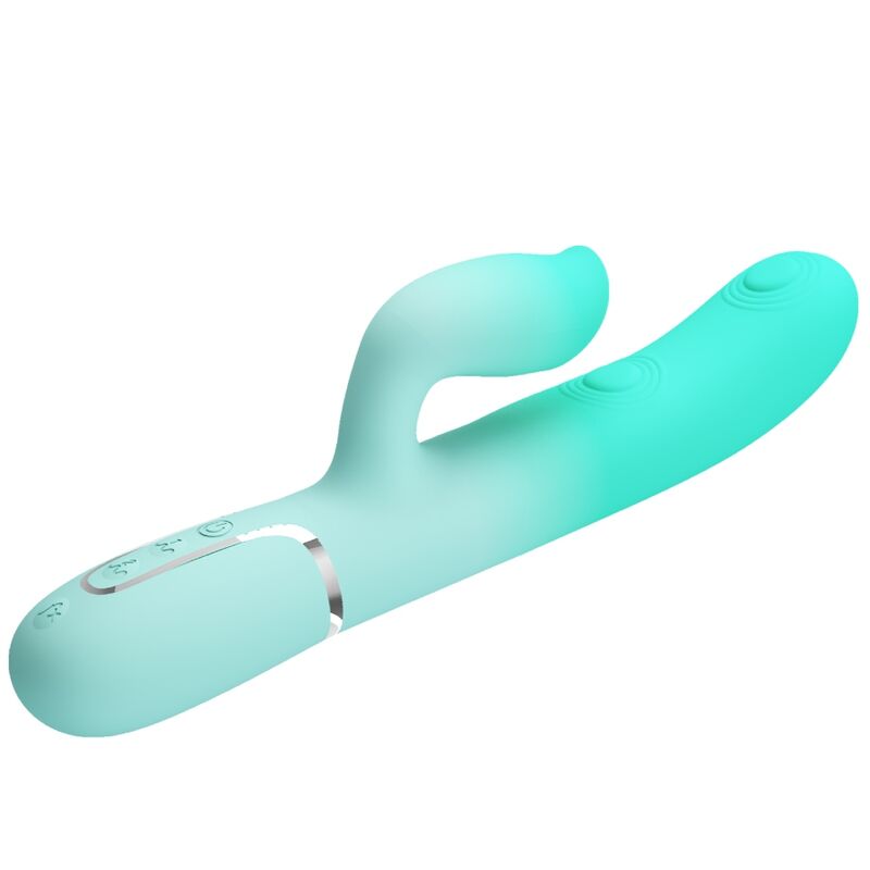 Vibratore Rabbit Pretty Love Gigi — 7 Modalità, Verde Acqua
