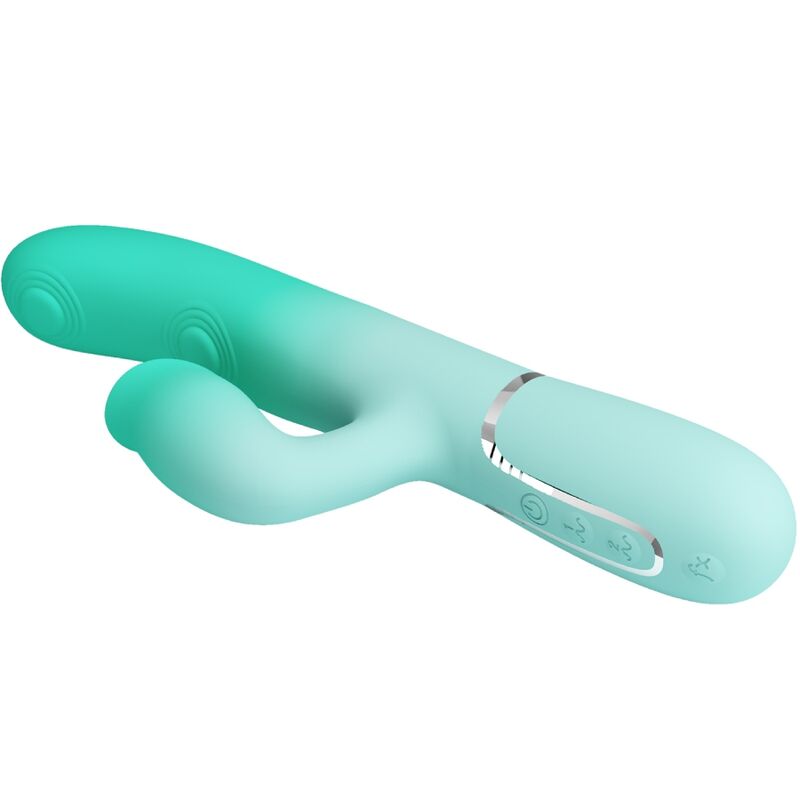Vibratore Rabbit Pretty Love Gigi — 7 Modalità, Verde Acqua