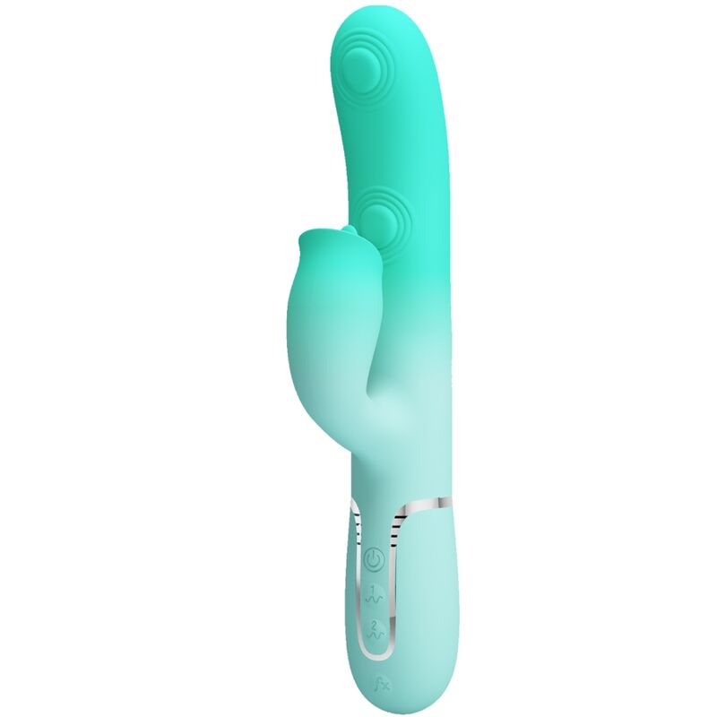 Vibratore Rabbit Pretty Love Gigi — 7 Modalità, Verde Acqua