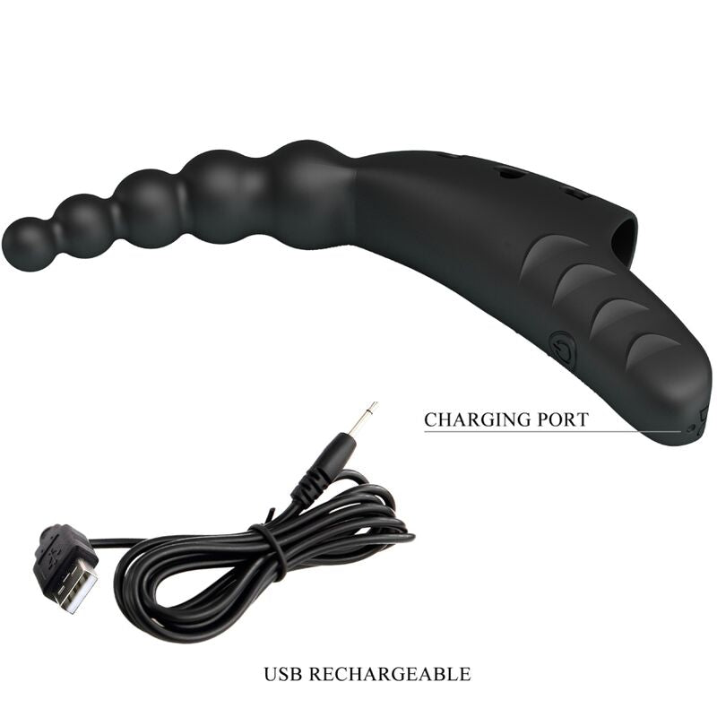 Vibratore Dita Punto G e Clitoride Pretty Love Jordin — 10 modalità