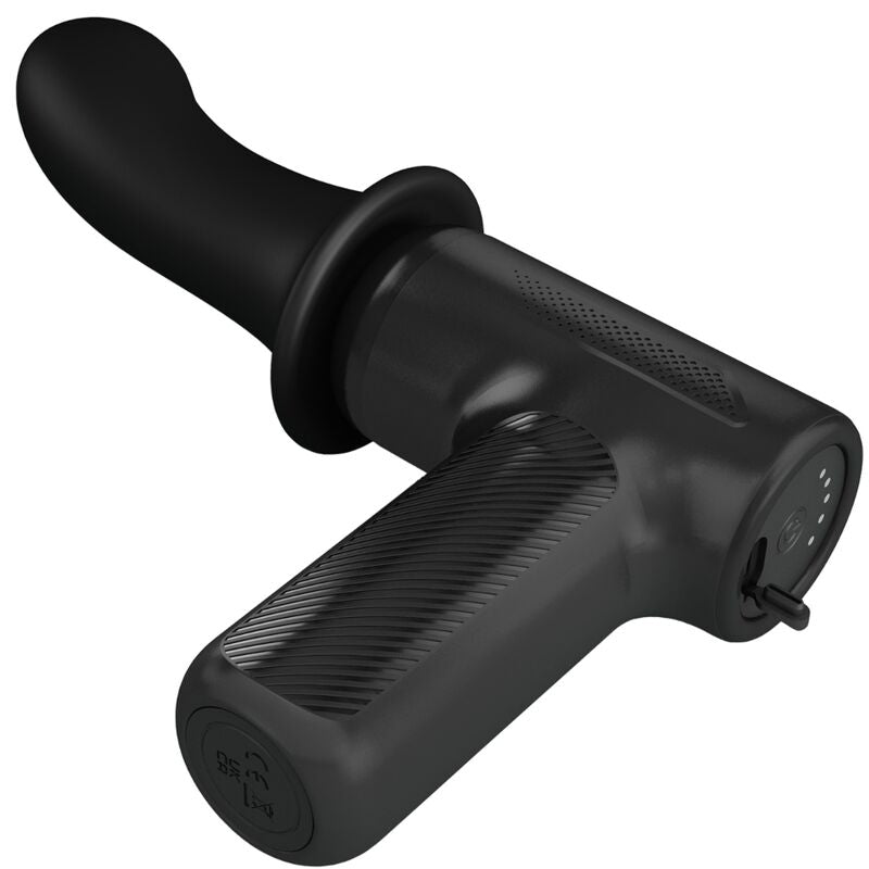 Vibratore Wand Pretty Love DJ Doctor — 5 Modalità, Nero