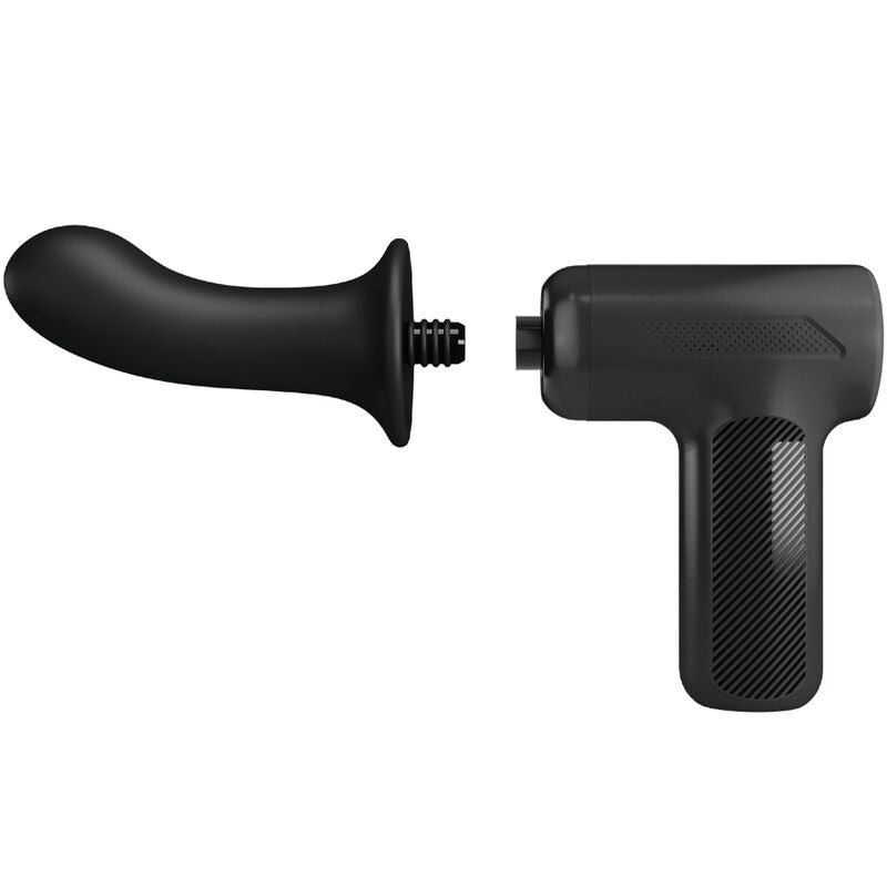 Vibratore Wand Pretty Love DJ Doctor — 5 Modalità, Nero