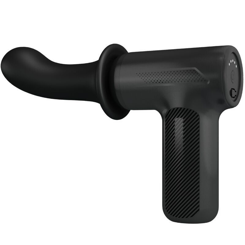 Vibratore Wand Pretty Love DJ Doctor — 5 Modalità, Nero