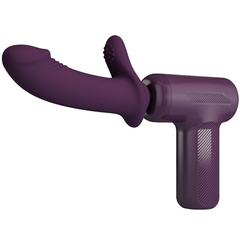 Vibratore Wand Pretty Love DJ Scholar — 5 Modalità, Viola