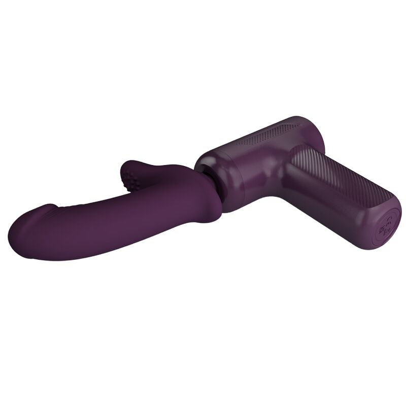 Vibratore Wand Pretty Love DJ Scholar — 5 Modalità, Viola