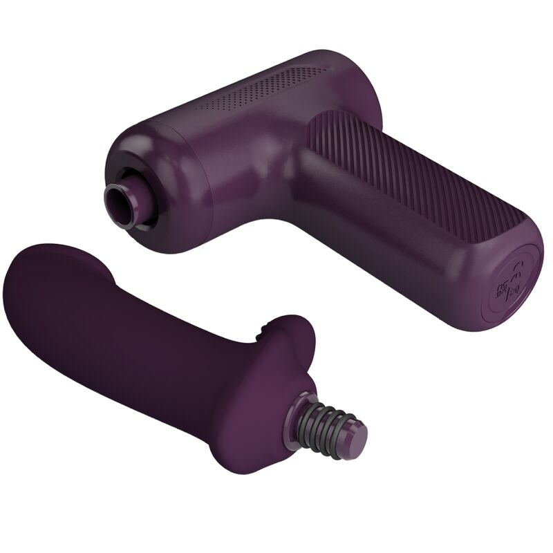 Vibratore Wand Pretty Love DJ Scholar — 5 Modalità, Viola