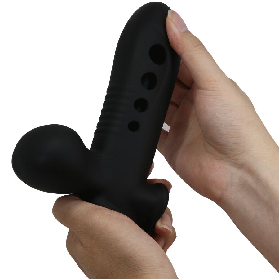 Guaina Fallica con Airbag Pretty Love Crane — Nera