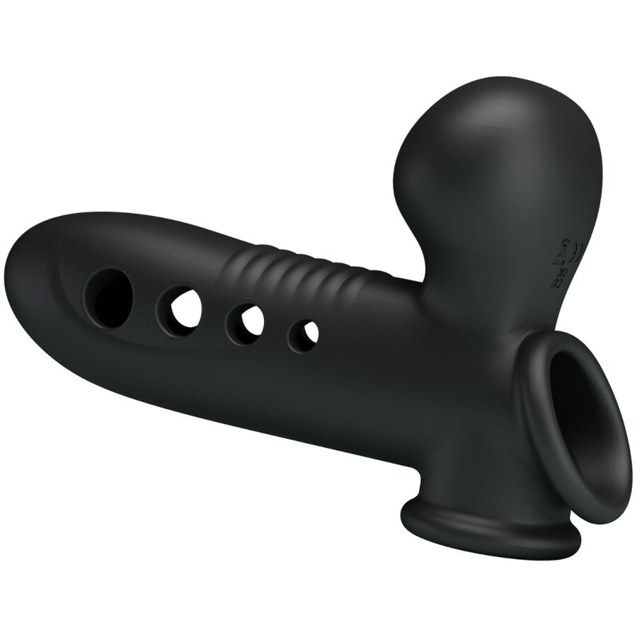 Guaina Fallica con Airbag Pretty Love Crane — Nera
