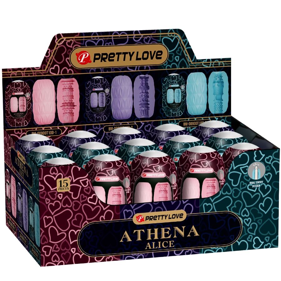 Masturbatore Maschile Pretty Love Athena Alice — Pack 15 Pezzi