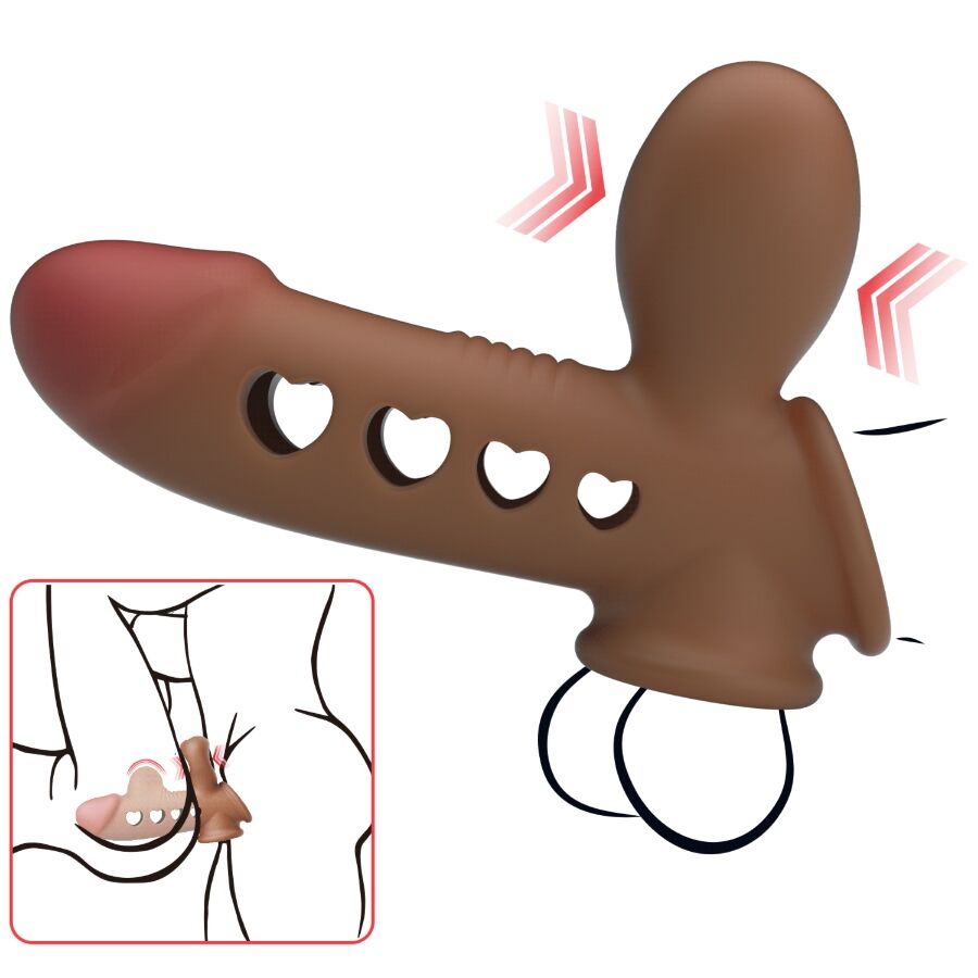 Guaina Fallica con Airbag Pretty Love Tyronn — Estensore Pene