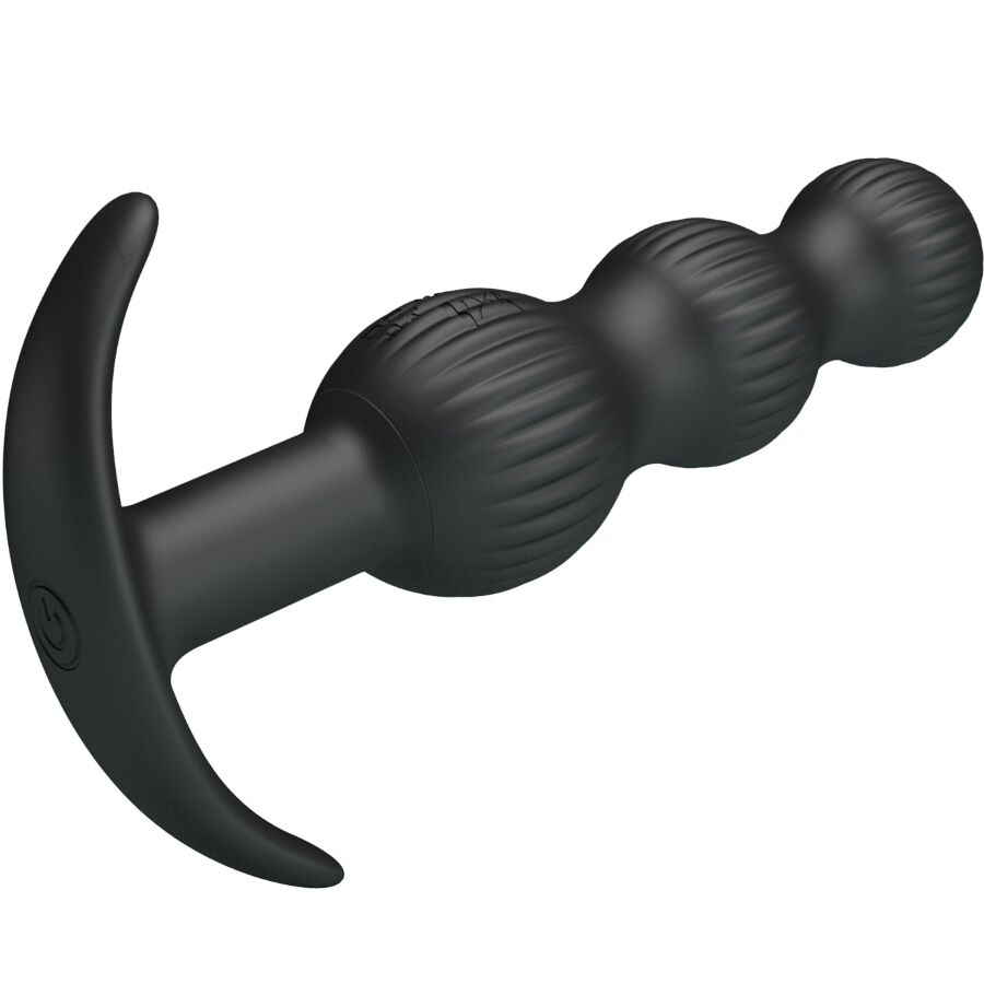 Plug Anale Vibrante Pretty Love Sidney — 10 Vibrazioni, Nero