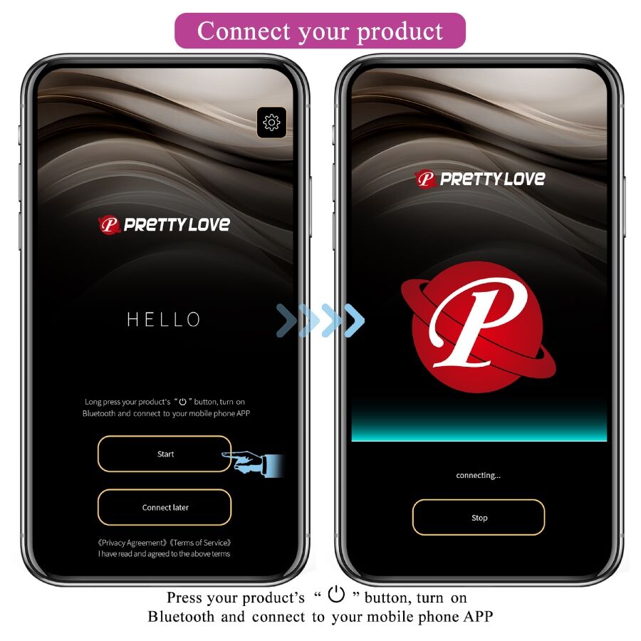 Vibratore Indossabile App Pretty Love Leviathan — 12 Modalità