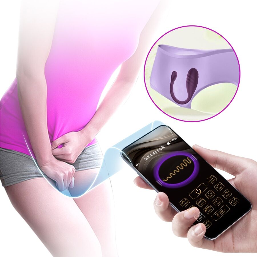 Vibratore Indossabile App Pretty Love Leviathan — 12 Modalità