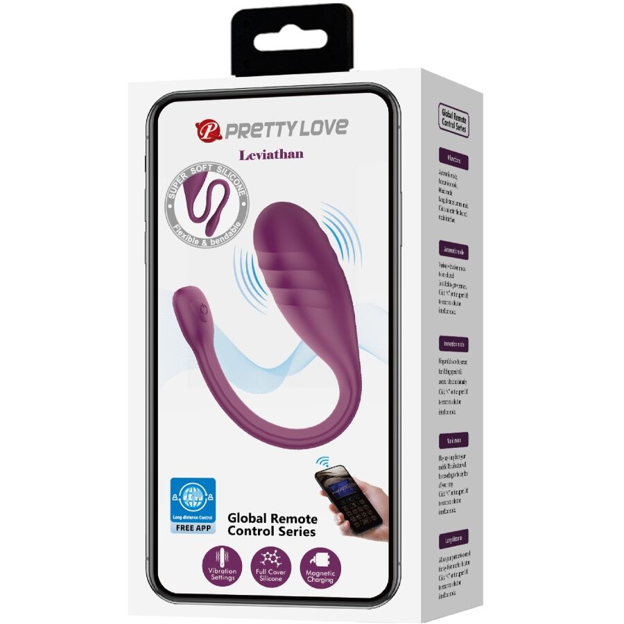 Vibratore Indossabile App Pretty Love Leviathan — 12 Modalità