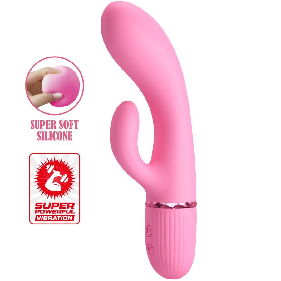 Vibratore Rabbit Punto G Pretty Love Marski — Rosa, 10 Modalità