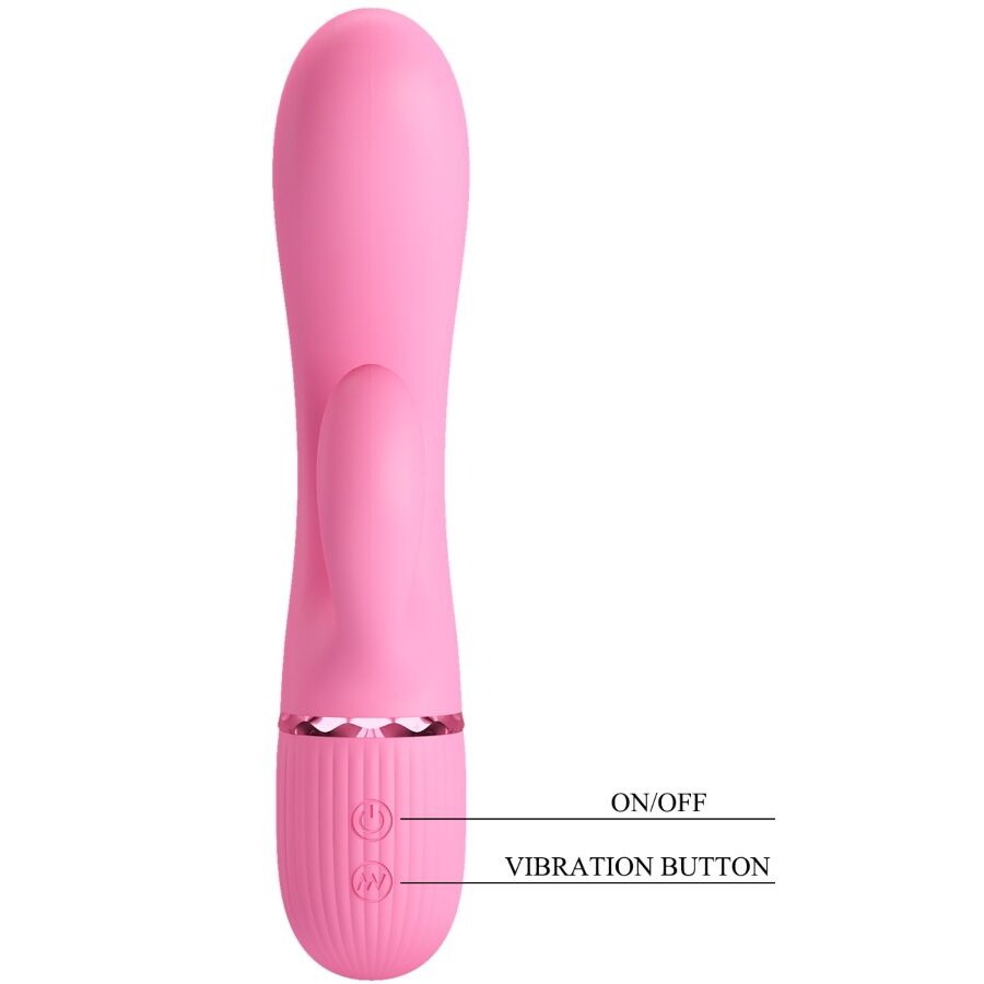 Vibratore Rabbit Punto G Pretty Love Marski — Rosa, 10 Modalità