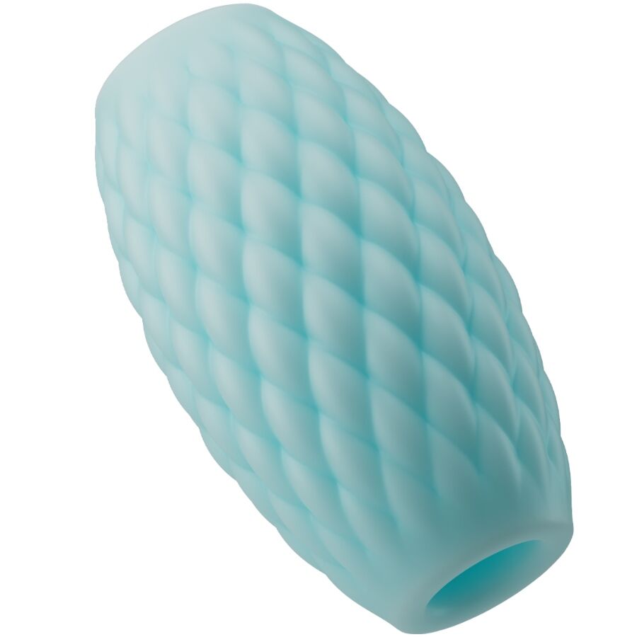 Masturbatore Maschile Pretty Love Athena Eros — Silicone, Azzurro