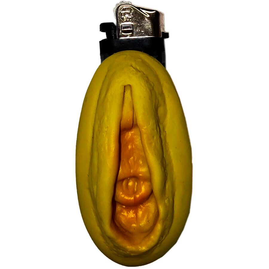Accendino Erotico a Forma di Vagina Diablo Picante — Color Oro