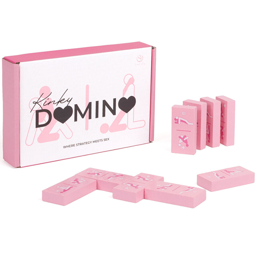 Gioco Erotico Domino Kinky Secretplay — 28 Pezzi