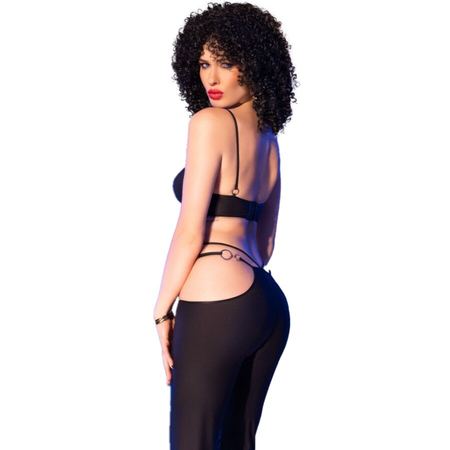 Lingerie Sexy Set Top e Leggings Chilirose CR4851 — Nero M