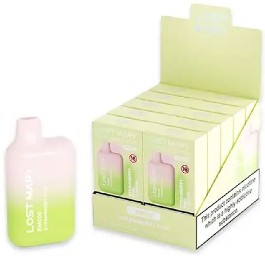 Sigaretta Elettronica Monouso Lost Mary BM600 — Fragola Kiwi 2%