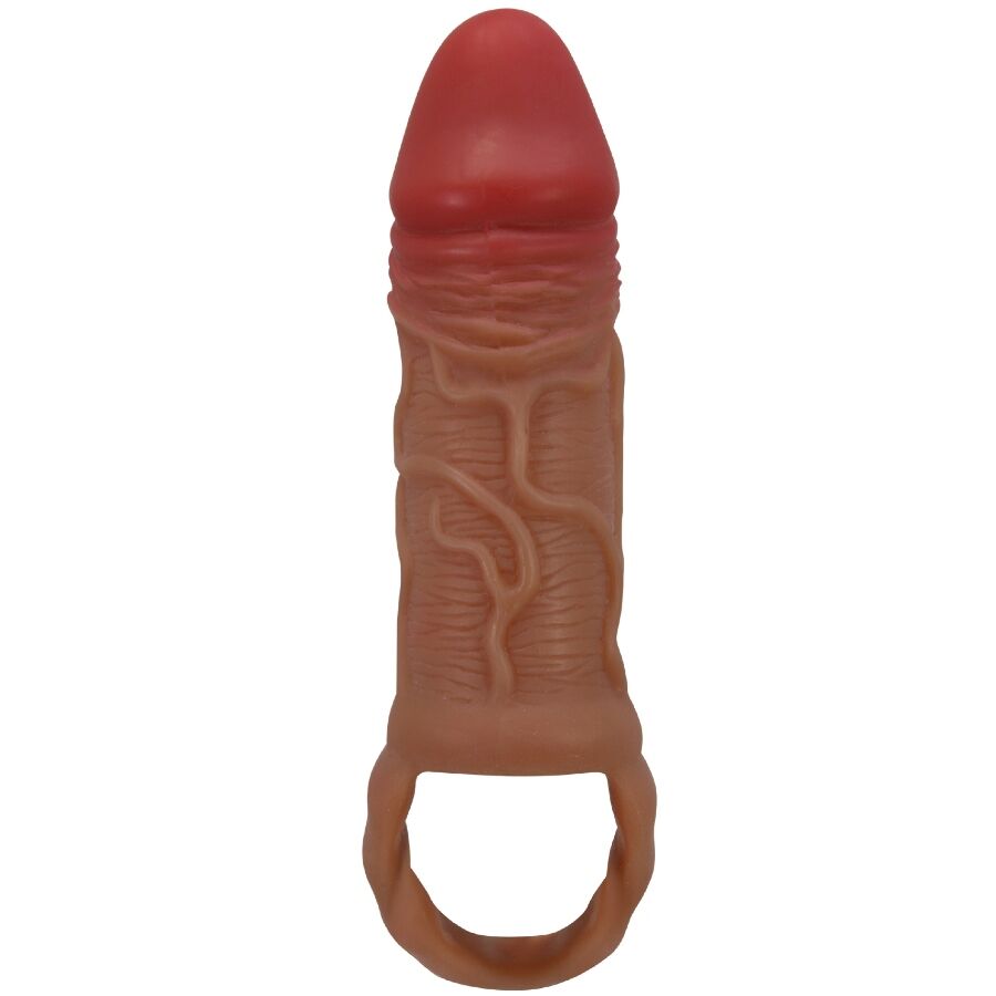 Guaina Fallica con Anello Fallico Pretty Love Pierre — 10 cm