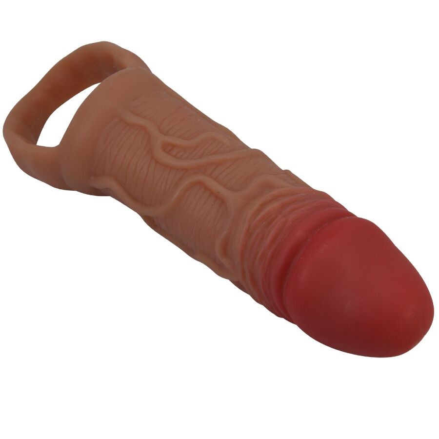 Guaina Fallica con Anello Fallico Pretty Love Pierre — 10 cm