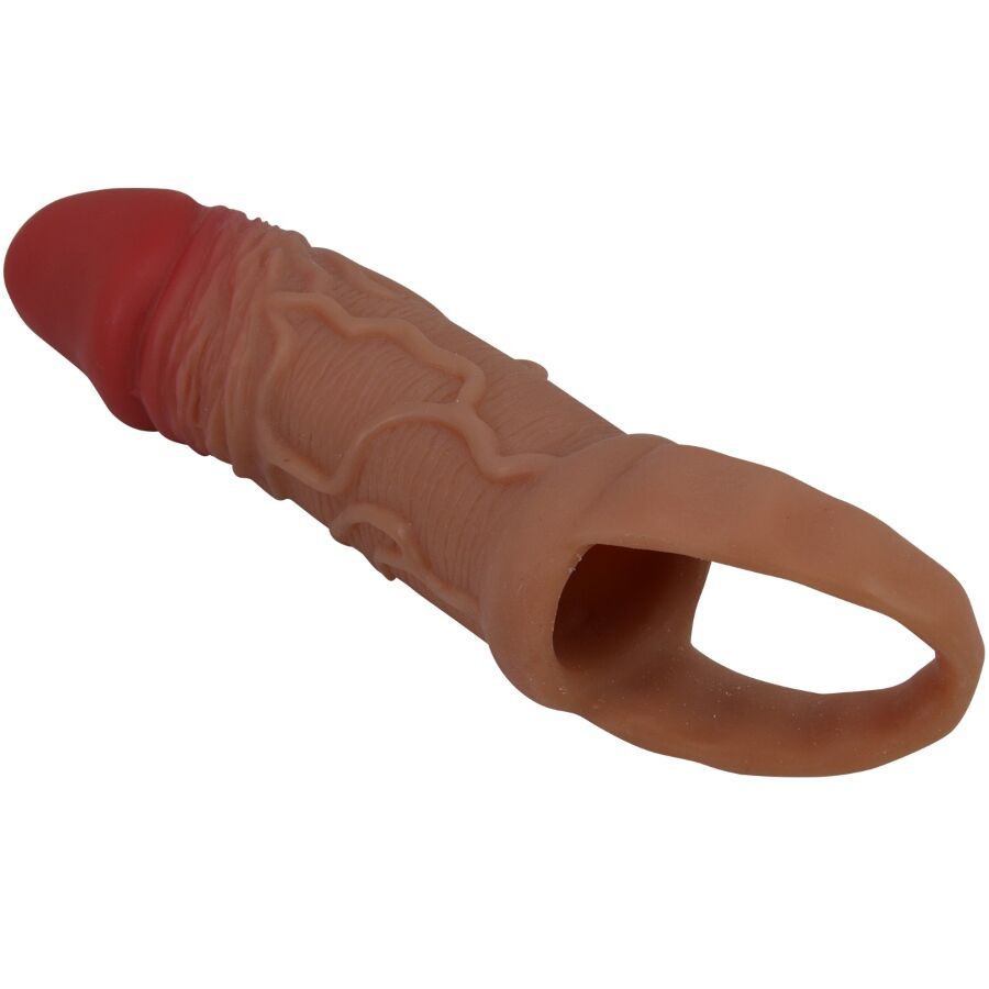 Guaina Fallica con Anello Fallico Pretty Love Pierre — 10 cm