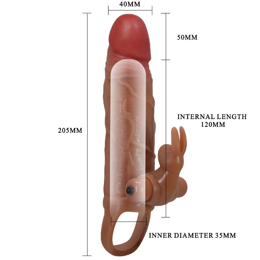 Guaina Fallica Vibrante Pretty Love Osmar — Stimolatore Clitoride