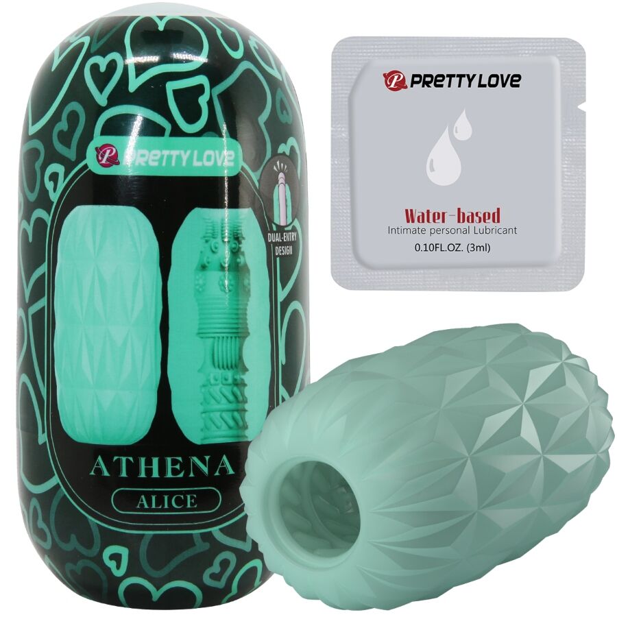 Masturbatore Maschile Uovo Pretty Love Athena — TPR Elastico