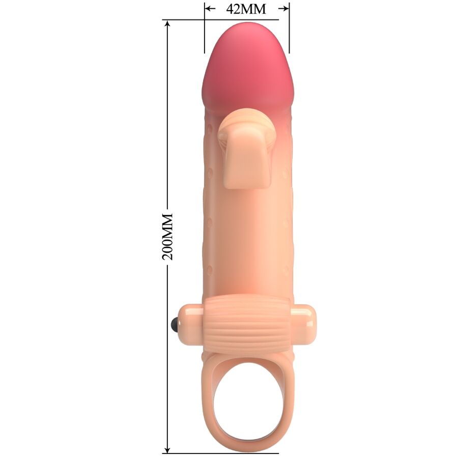 Guaina Fallica Vibrante Romance MC64 — TPE Realistico