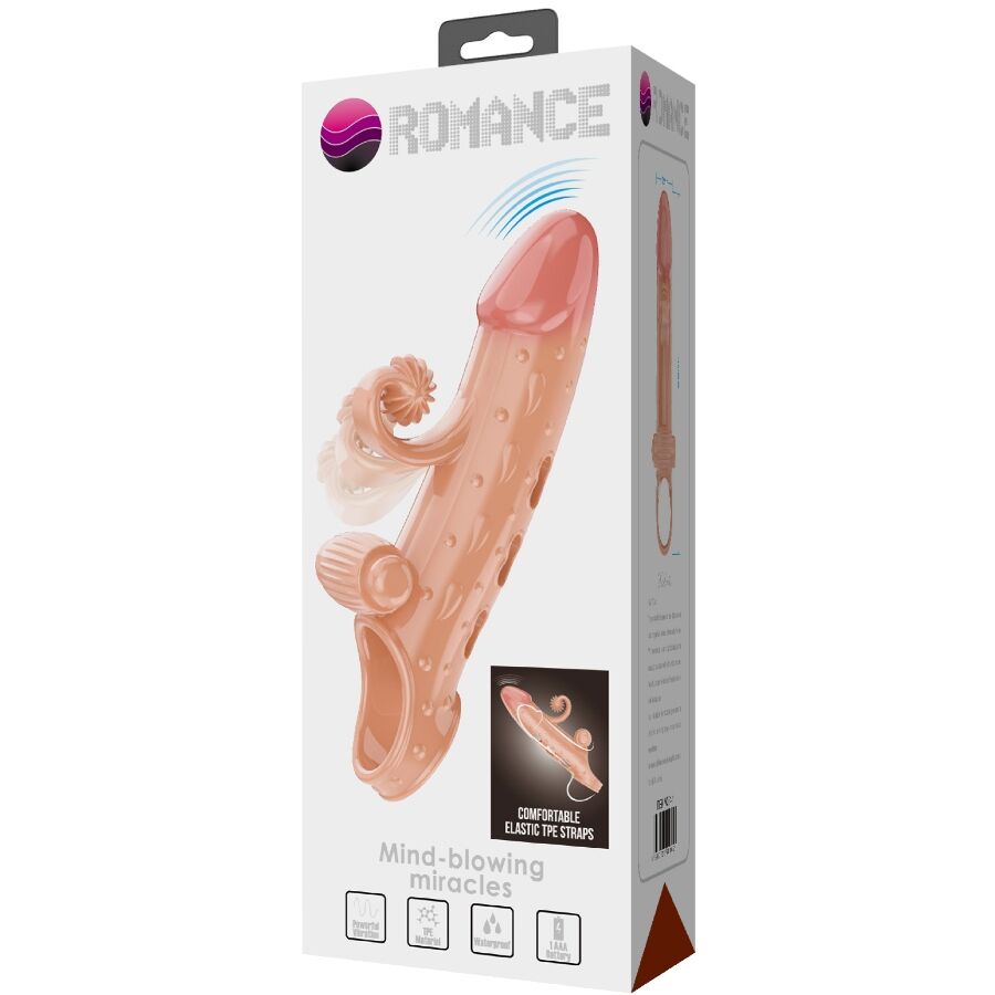 Guaina Fallica Vibrante Romance MC64 — TPE Realistico