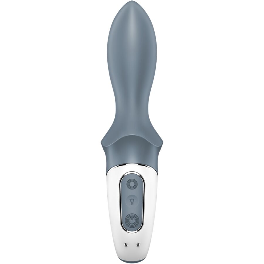Plug Anale Gonfiabile Vibrante Satisfyer Air Pump Booty 1 — Grigio