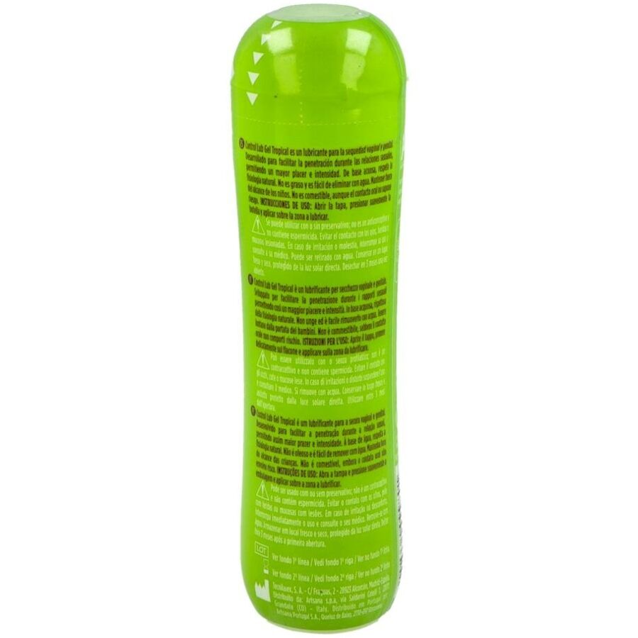 Lubrificante Intimo Base Acqua Control Lub Tropical — 75 ml