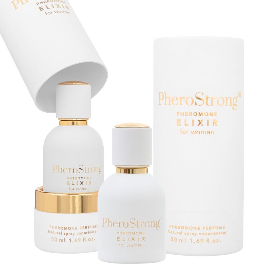 Profumo con Feromoni da Donna Pherostrong Elisir — 50 ml
