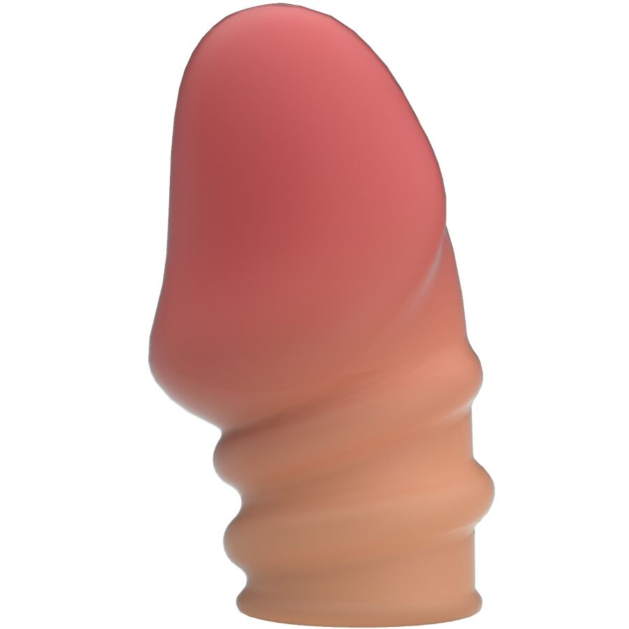 Copri Pene FOR HIM Jeremy Più Spesso Rosa — Gomma TPR