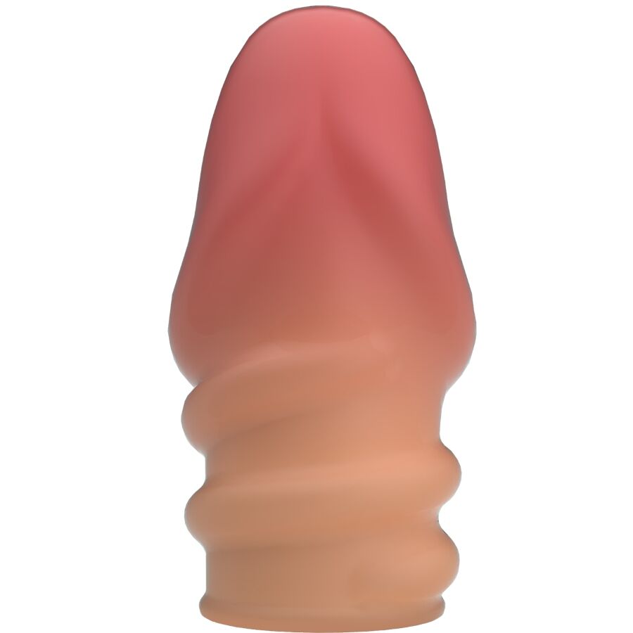 Copri Pene FOR HIM Jeremy Più Spesso Rosa — Gomma TPR