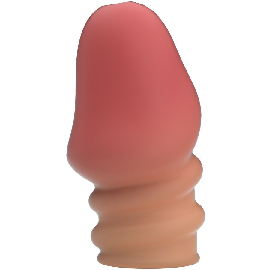Copri Pene FOR HIM Jeremy Più Spesso Rosa — Gomma TPR