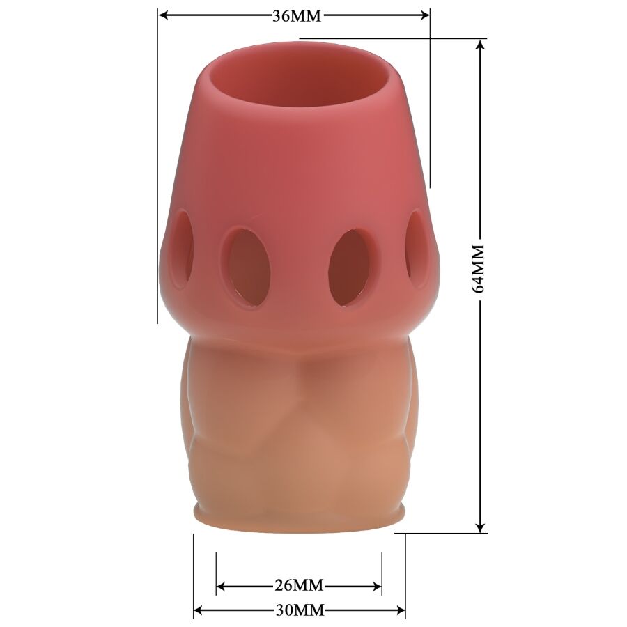 Copri Pene FOR HIM Oscar Spesso — Rosa