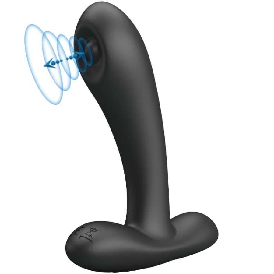 Vibratore Anale/Vaginale Pretty Love Remington — Nero