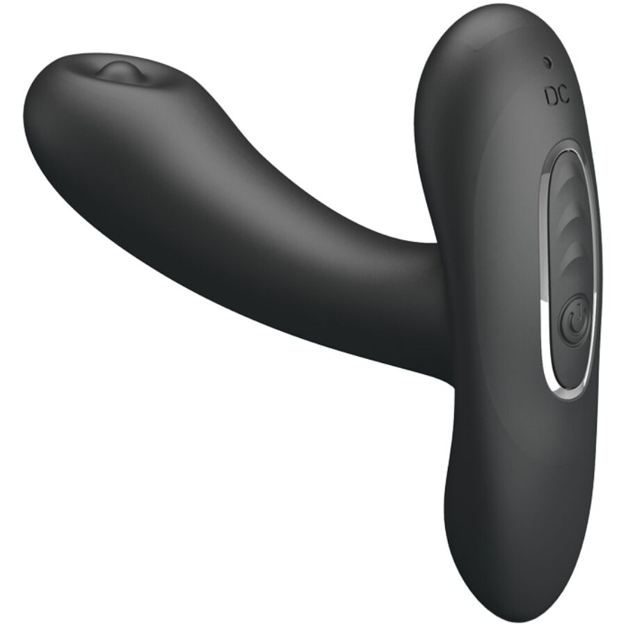 Vibratore Anale/Vaginale Pretty Love Remington — Nero