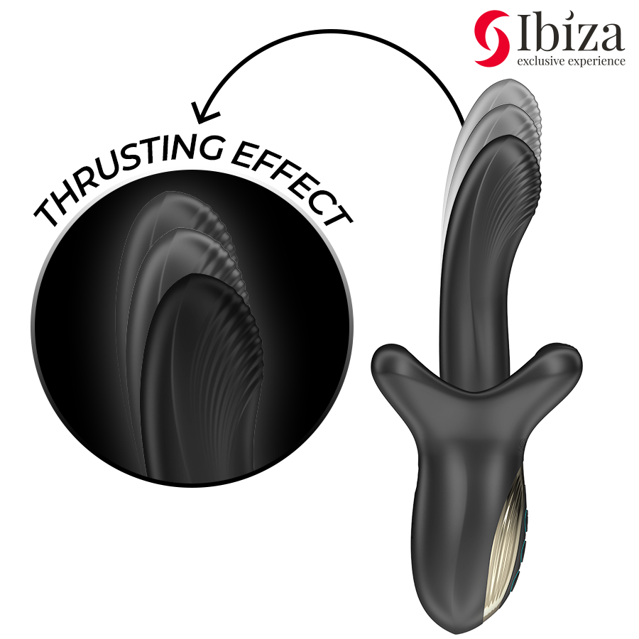 Vibratore Rabbit Rotante con Morso Ibiza Technology — 3 Motori