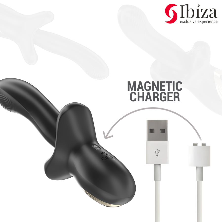 Vibratore Rabbit Rotante con Morso Ibiza Technology — 3 Motori