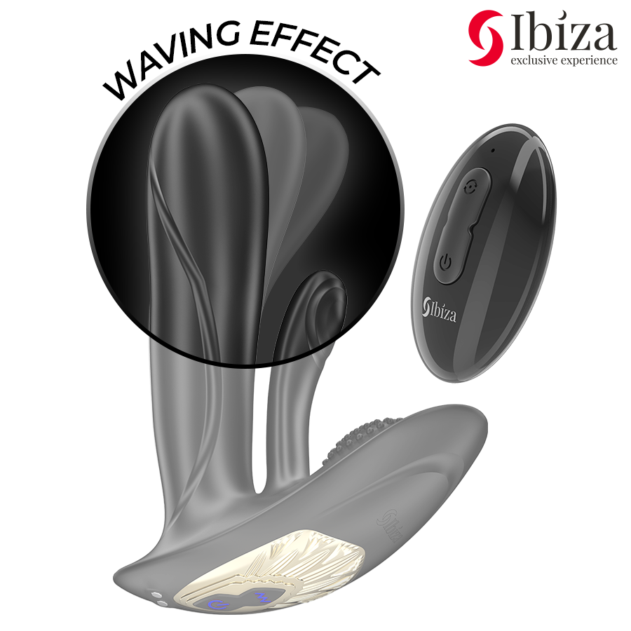 Vibratore Rabbit Indossabile Ibiza — Punto G e Clitoride, Telecomando