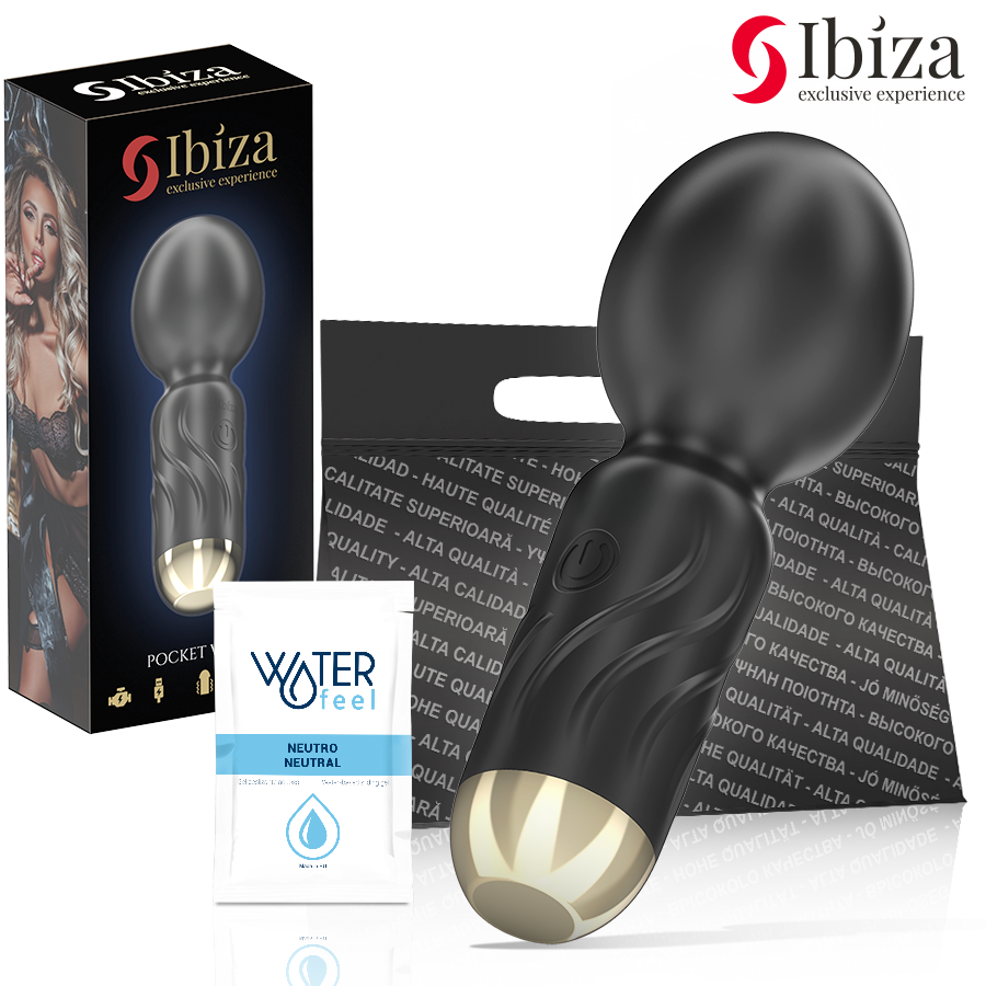 Vibratore Wand Tascabile Ibiza Pocket — Compatto