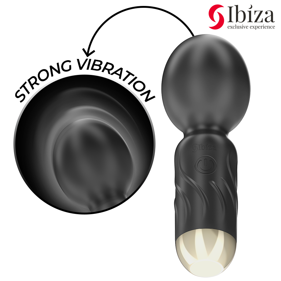 Vibratore Wand Tascabile Ibiza Pocket — Compatto