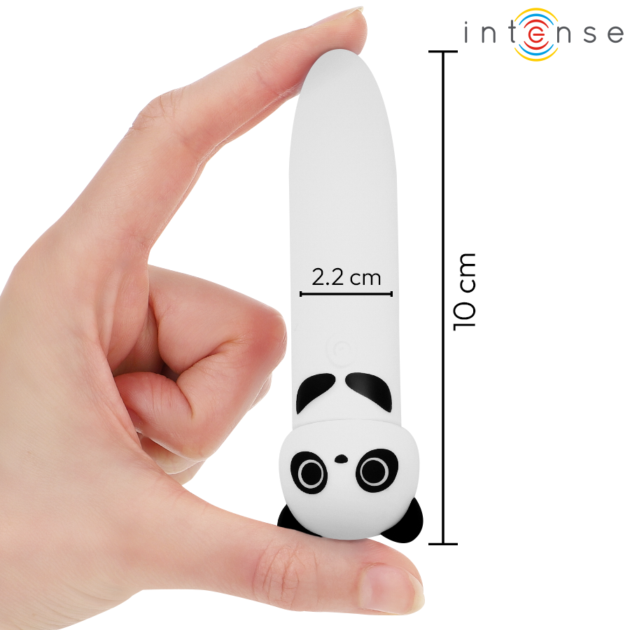 Uovo Vibrante Ricaricabile USB Intense Poh Panda — 10 x 2,2 cm