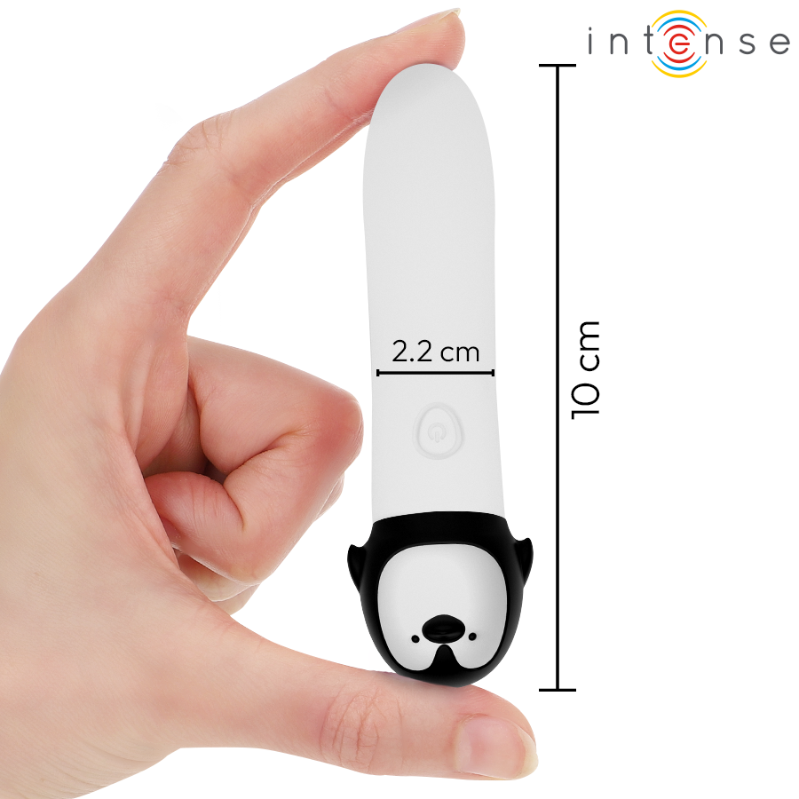 Vibratore Bullet Intense Fun Toys Rico — Design Pinguino