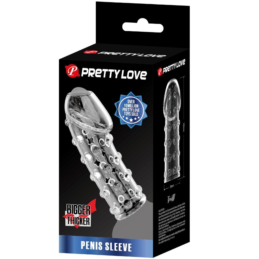 Guaina Pene FOR HIM Bi-026274M Stretta Volumizzante — Trasparente